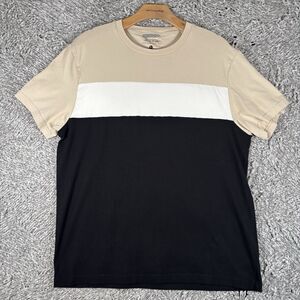 Porter & Ash Performance Tee Mens Large Short Sleeve Preppy Stretch Activewear